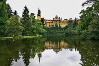 Czech Republic. Castle Park Pruhonice clipart