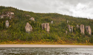 Rusya. Yakutya. Lena Pillars.