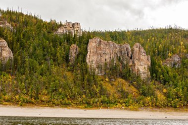 Rusya. Yakutya. Lena Pillars.