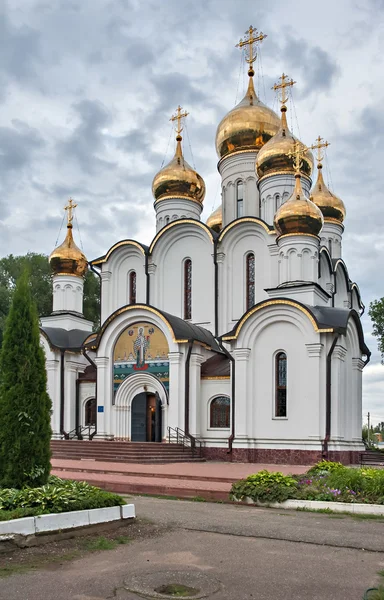 St. Nicholas Cathedral. Pereslavl Zalessky. St. Nicholas Convent. — Stock Photo, Image