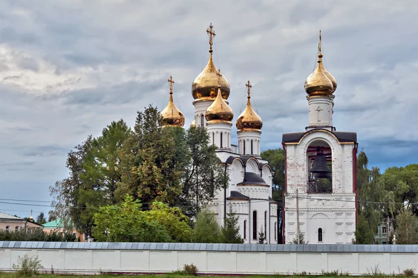 Собор Святого Николая. Переславль Залесский. Свято-Николаевский монастырь . — стоковое фото