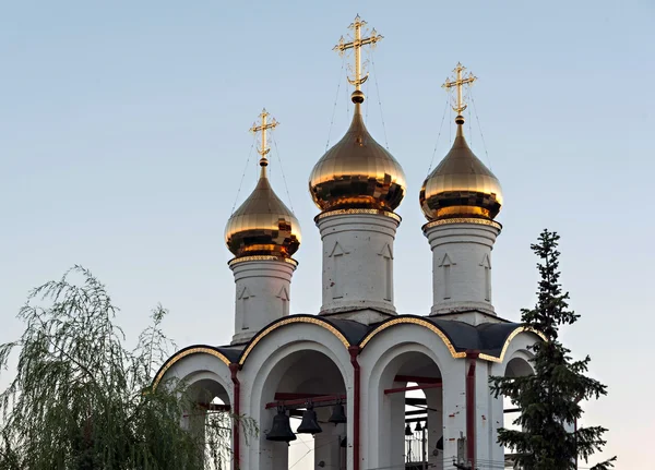 Колокольня. Переславль Залесский. Свято-Николаевский монастырь . — стоковое фото