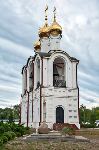 Glockenturm. Pereslawl Salesski. St.-Nikolaus-Konvent. — Stockfoto