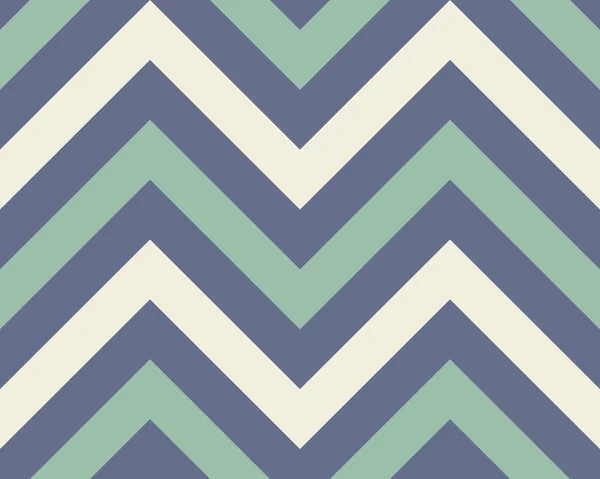 Modèle de bande géométrique sans couture. Texture rayée. Fond de ligne Zig-zag. Bandes diagonales. Doux, bleu, gris, vert, blanc. Thème d'hiver. Vecteur — Image vectorielle