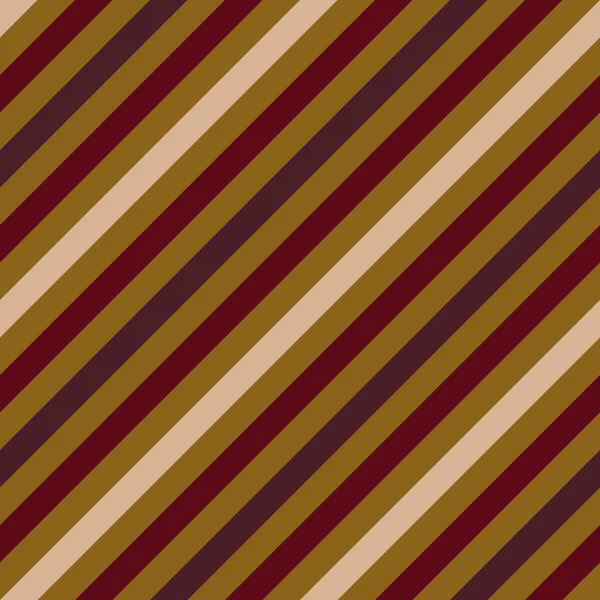 Бесшовный геометрический узор. Полосатая текстура для галстука. Диагональные контрастные полоски на заднем плане. Коричневые, виноградные, бежевые цвета. Вектор — стоковый вектор