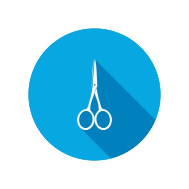Scissors tool icon. Cut symbol.