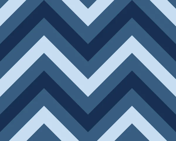 Rayé, zigzaguant motif sans couture. Texture de ligne Zig-zag. Fond géométrique rayé. Contraste bleu coloré. Vecteur — Image vectorielle