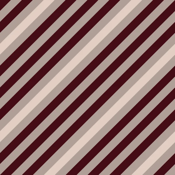 Seamless geometric pattern. Stripy texture for neck tie. Diagonal contrast strips on background. Brown, beige colors. Vector — Διανυσματικό Αρχείο