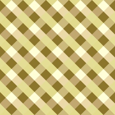 Seamless geometric pattern. Diagonal square, braiding, woven line background. Rhomboid, staggered figure texture. Patchwork texture in warm, soft, light, green, olive colors. Vector