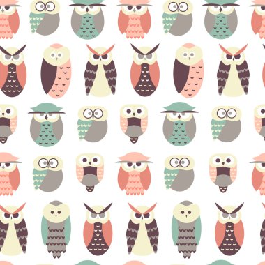 Baykuşlarla kusursuz desen