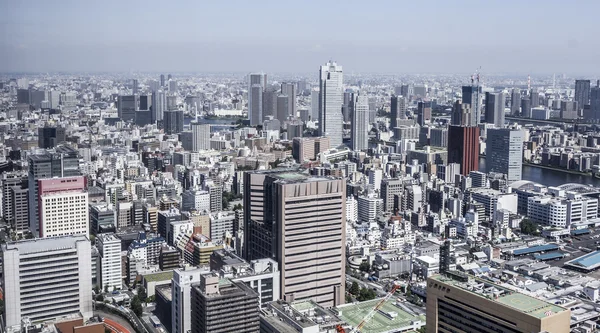 Légi kilátás Tokió, Japán — Stock Fotó