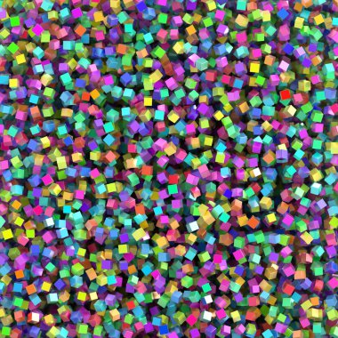 renkli küpler arka plan