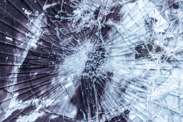 Krossat glas konsistens — Stockfoto