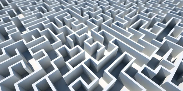 Maze background, risk and solution illustration concepts — Stock Photo, Image