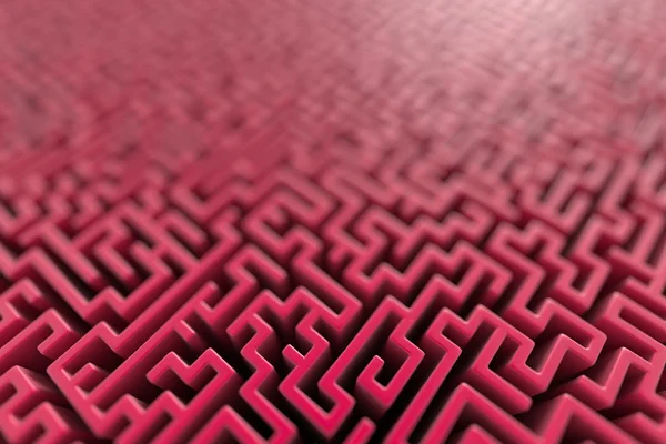 Maze background, risk and solution illustration concepts — Stock Photo, Image