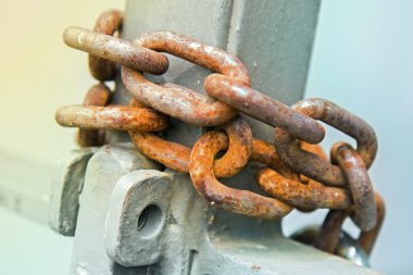 Paslı zinciri Fotoğraf Detayı