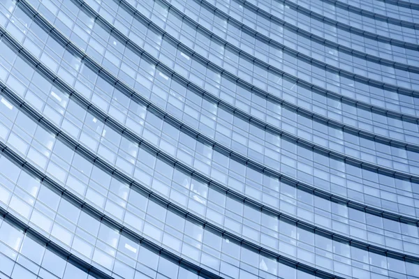 Blue glass facade — Stock Photo, Image