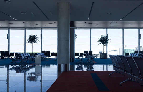 Modern airport belső — Stock Fotó