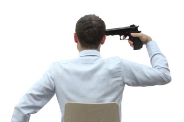 İntihar depresif işadamı