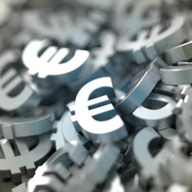 Euro para birimi simgeleri arka plan