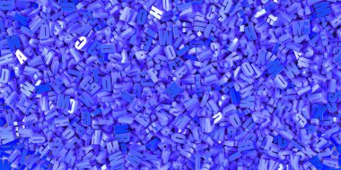 Sonsuz harfler arka plan