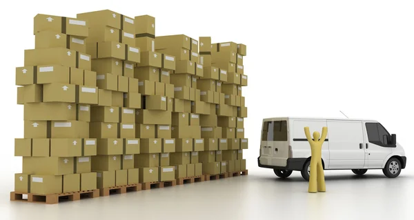 Logistics industry concepts — Stock Photo, Image