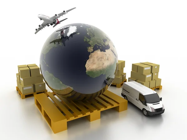 Logistics industry concepts — Stock Photo, Image