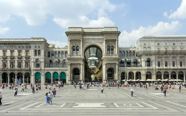 Pasaż Vittorio Emanuele, Milan — Zdjęcie stockowe