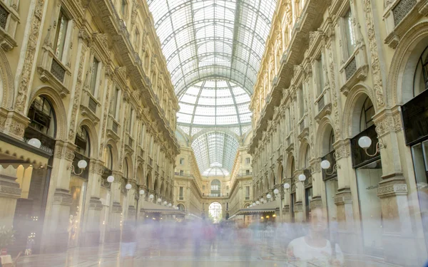 Vittorio Emanuele shopping arcade, Milano — Foto Stock