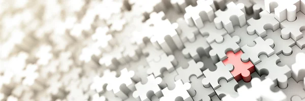 Jigsaw fundo conceitual — Fotografia de Stock
