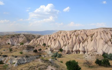 Cappadocia tipik peyzaj, Türkiye