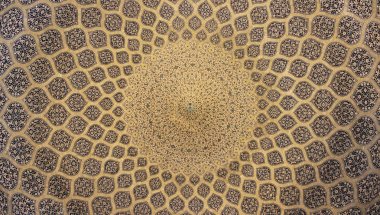 Orijinal İran mozaik fayans dekorasyon