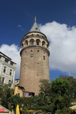 Galata tower in Instanbul, Turkey clipart