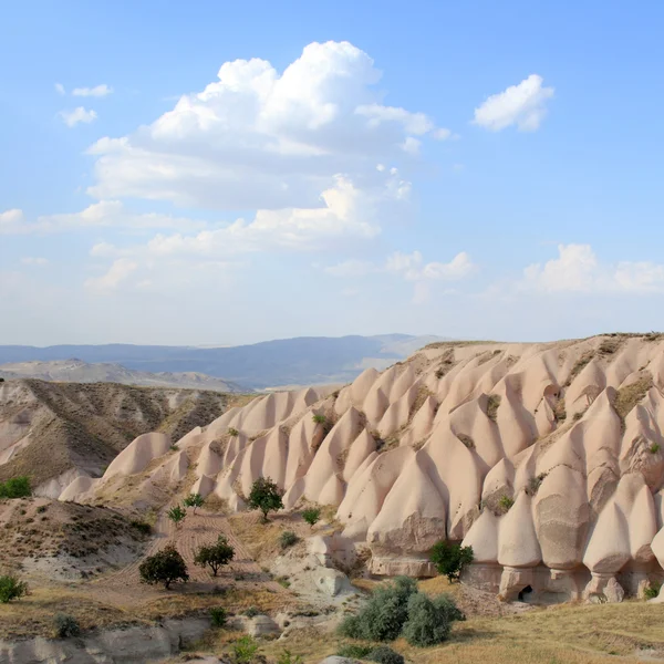 Cappadocia typical landscape, Turkey — Stock Photo, Image