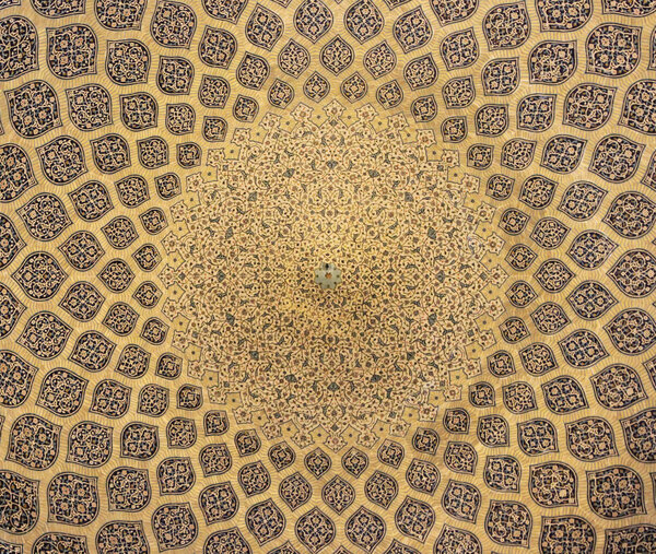 Original Iranian mosaic tiles decoration