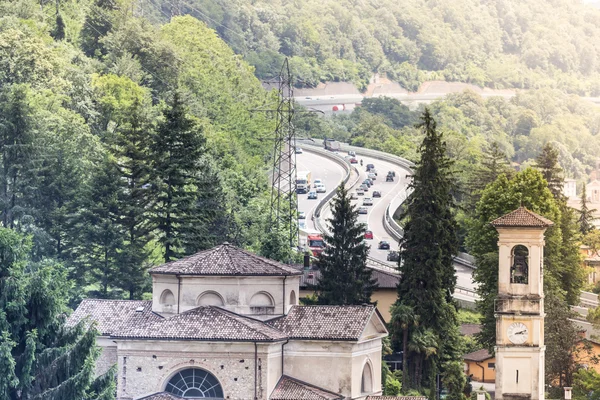 Kanton Ticino, Swiss — Stok Foto