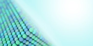 Üç boyutlu küreler arka plan