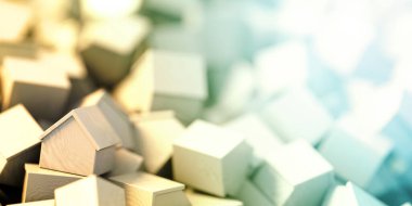 Ev özelliği kavramsal arkaplan, 3d görüntüleme