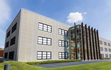 Teknoloji parkı ve modern ofis binaları