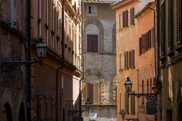 Classical medieval town in central Italy