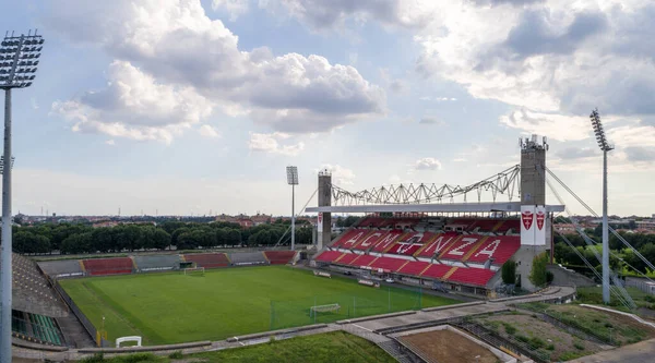 Monza Talya Circa Ağustos 2020 Şehir Futbol Stadyumu Ile Çekilmiş — Stok fotoğraf