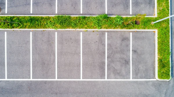 Χώρος Στάθμευσης Εναέρια Drone Φωτογραφία — Φωτογραφία Αρχείου