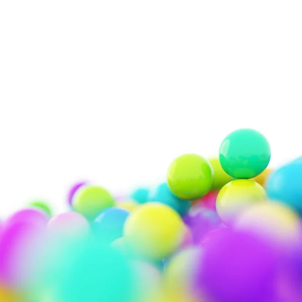 無限の球の背景 元の3Dレンダリング — ストック写真