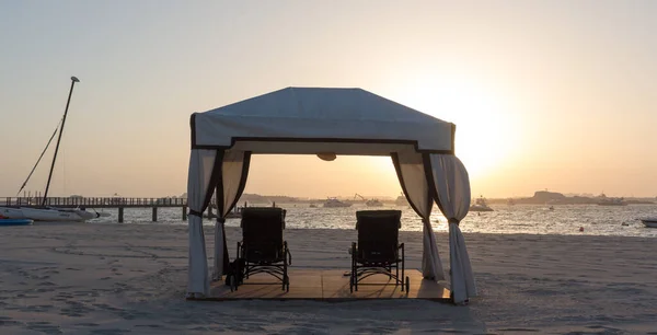 Lujoso Gazebo Playa — Foto de Stock