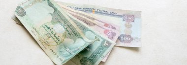 BAE Dirham banknotları.