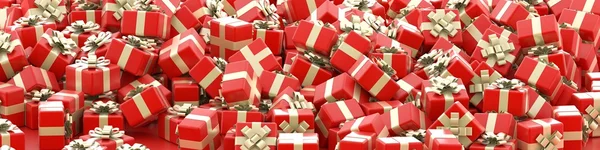 Geschenkboxen Hintergrund — Stockfoto
