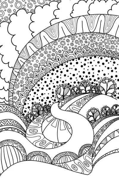 Animaux sauvages zentangle - livre de coloriage pour adulte - 50