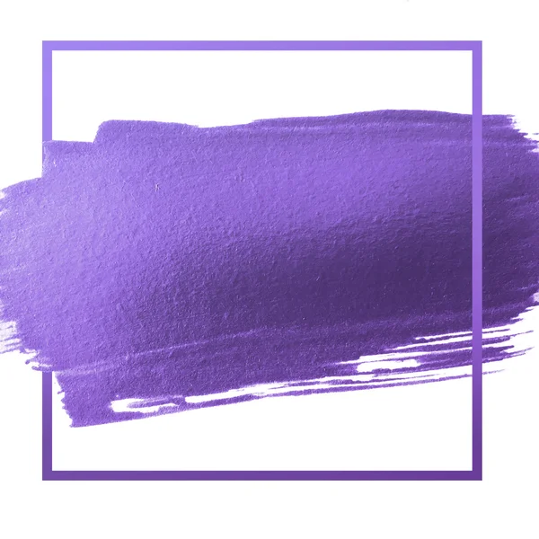 Espaço acrílico roxo do curso para seu texto ou citação — Fotografia de Stock