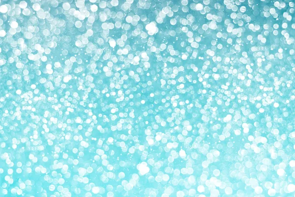 Bianco e blu glitter bokeh texture astratto sfondo — Foto Stock