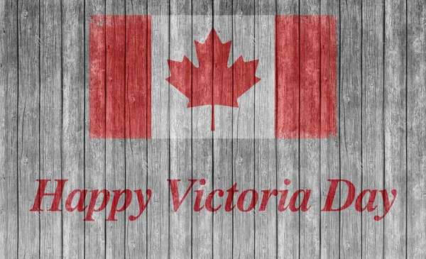 Happy Victoria Day Canada Fla — Stock fotografie